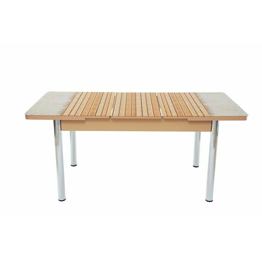 Set masa mercan cu 6 scaune , rustic