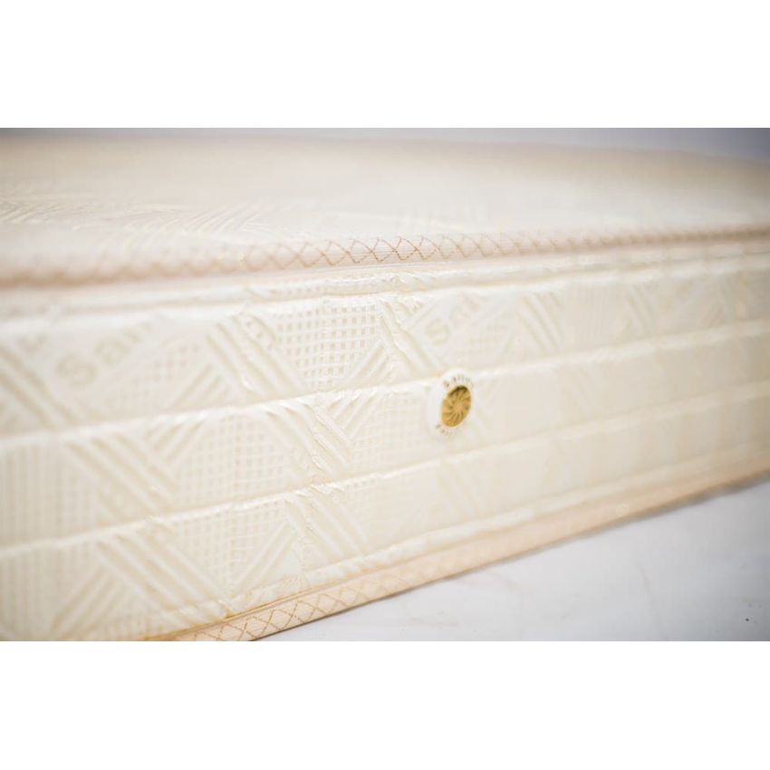 Saltea ortopedica, 60x120x21 cm, cu plasa de arcuri, fermitate medie