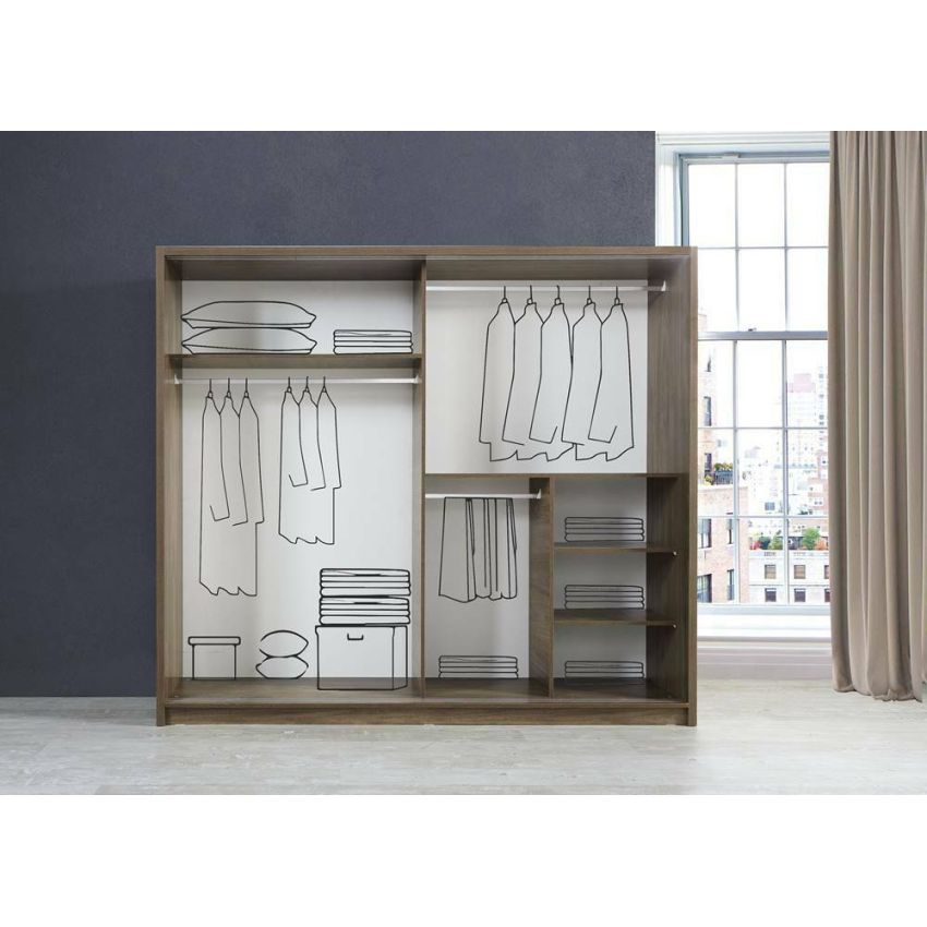 Dressing amsterdam, alb + maro