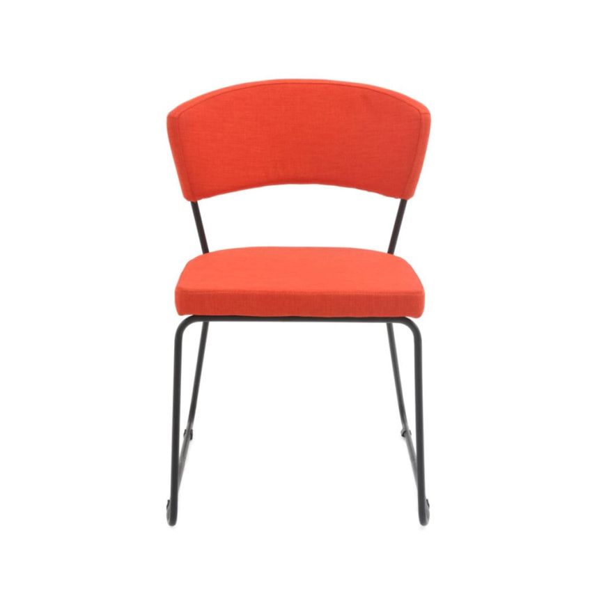 Scaun comercial s-08 portocaliu