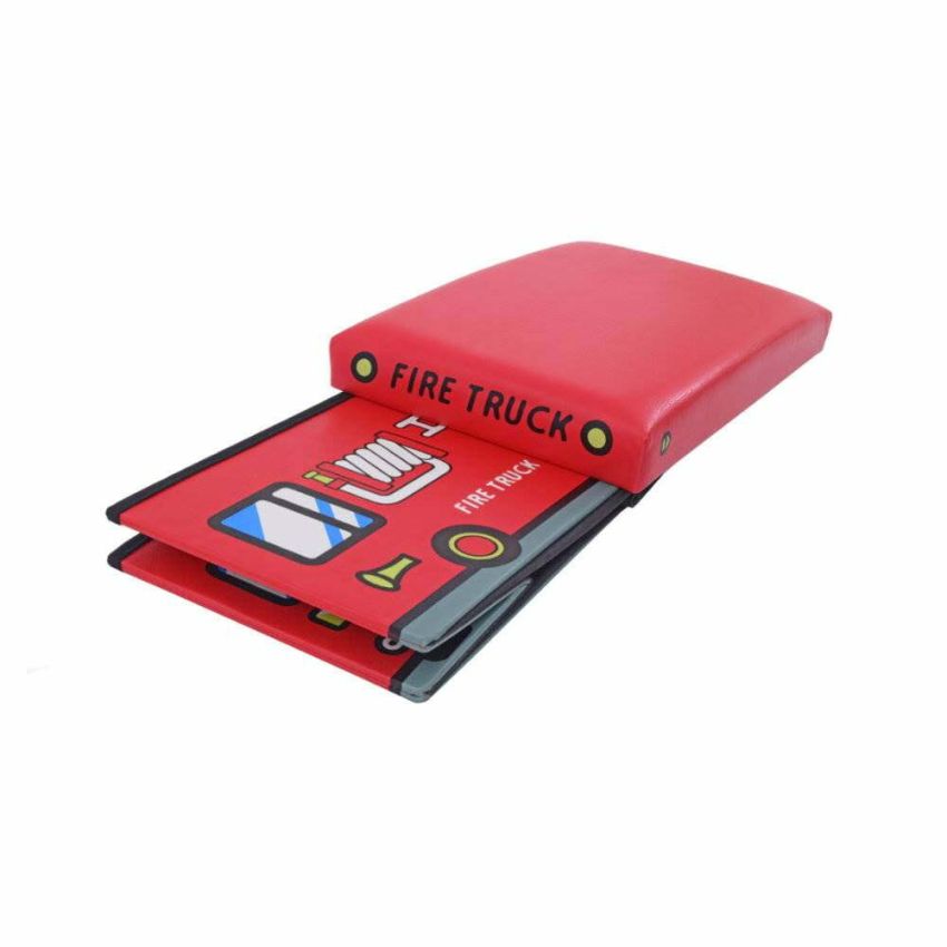 Taburet fire truck, 32 x 32 x 48 cm