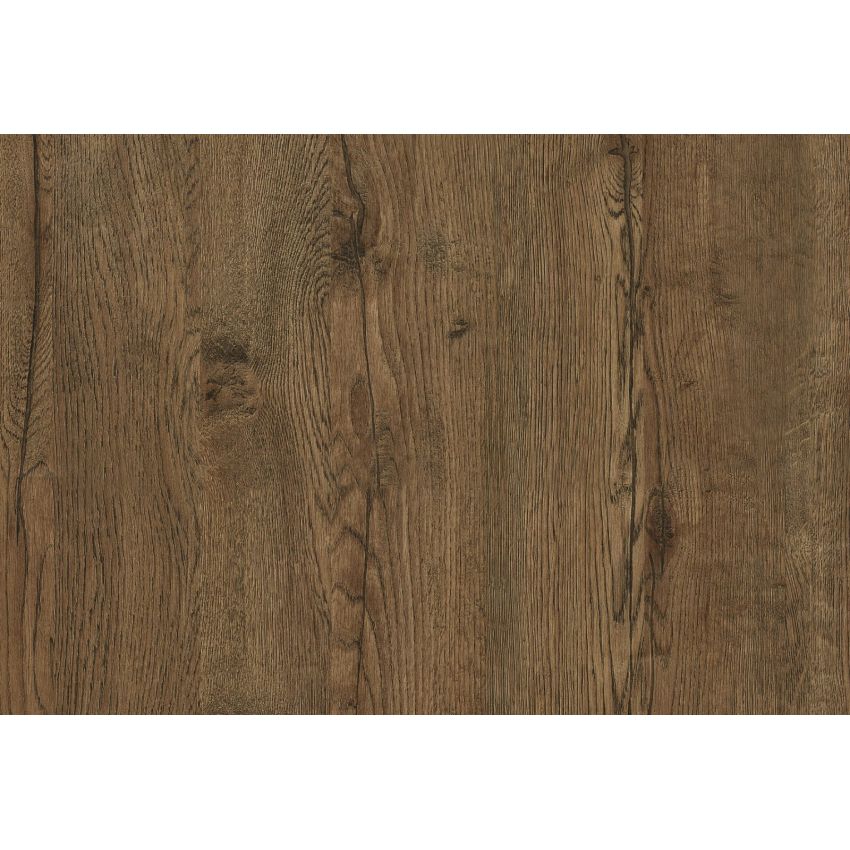 Set dormitor markos, alb/stejar inchis, dulap 200 cm, pat 160×200 cm, 2 noptiere, comoda