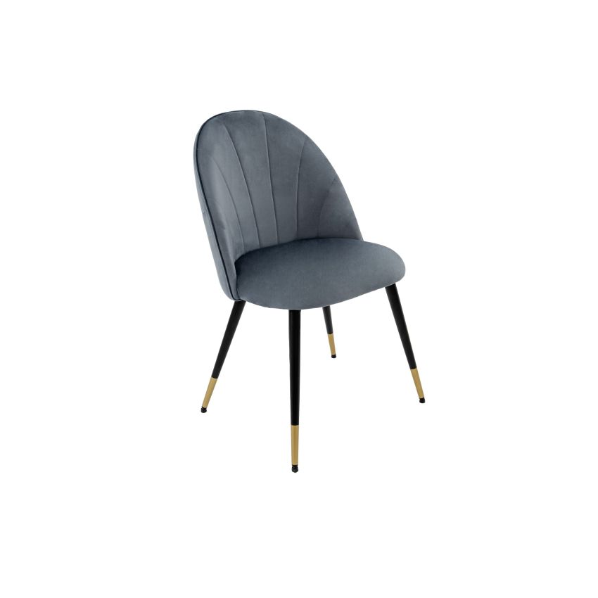 Scaun living tapitat cu stofa premium s-172, tapiterie maro