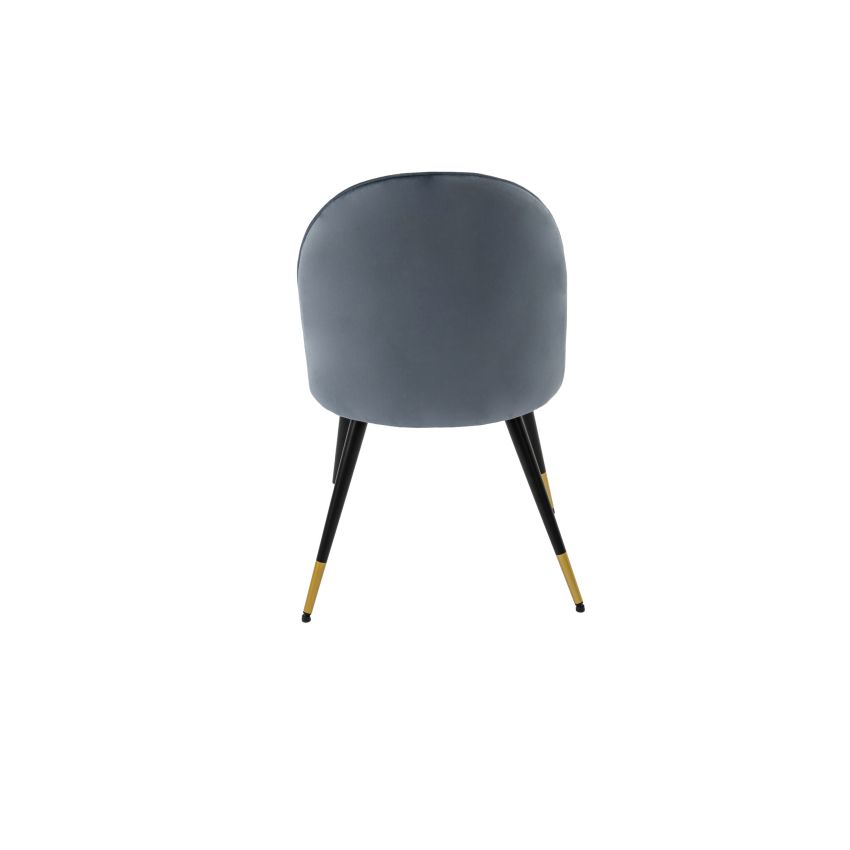 Scaun living tapitat cu stofa premium s-172, tapiterie gri