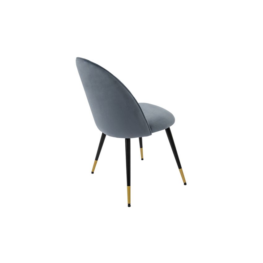 Scaun living tapitat cu stofa premium s-172, tapiterie gri