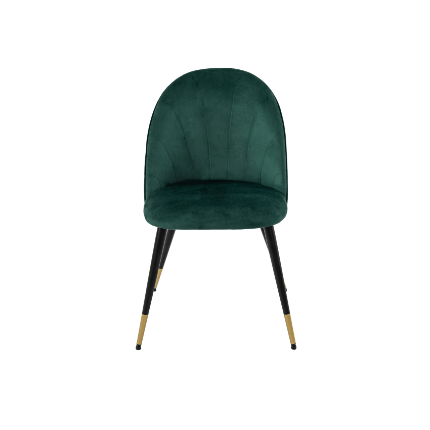 Scaun living tapitat cu stofa premium s-172, tapiterie verde