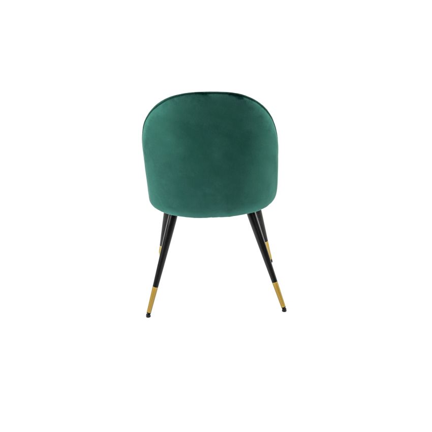 Scaun living tapitat cu stofa premium s-172, tapiterie verde
