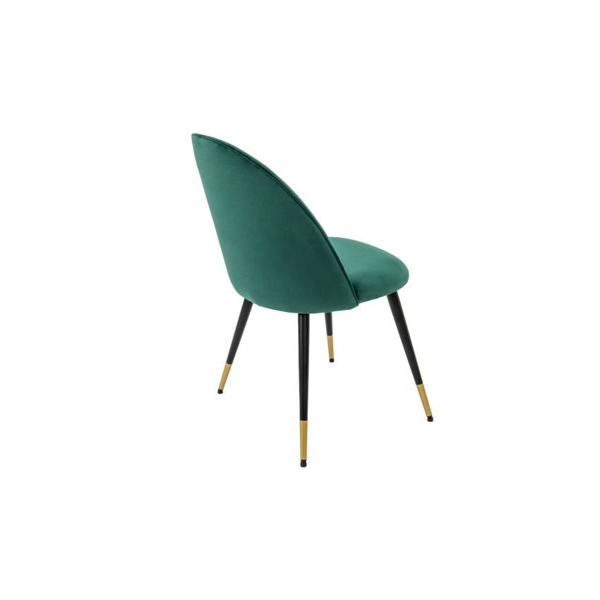 Set 4 scaune living, stofa premium, s-172, tapiterie verde