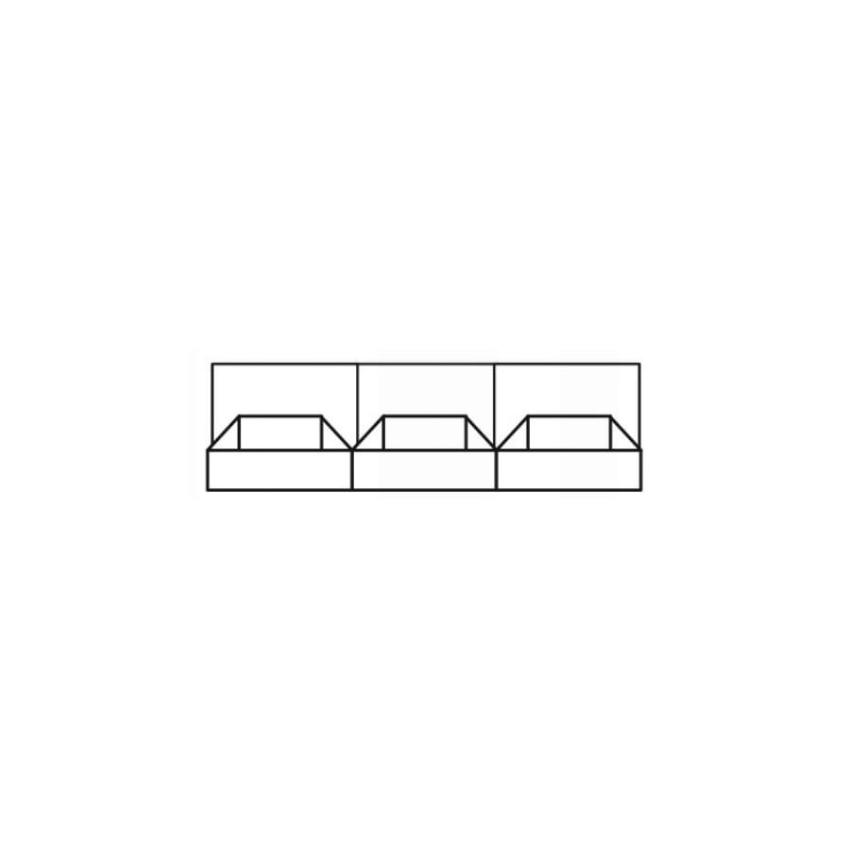 Comoda TV Thiene TH4, gri,  165x45x50 cm