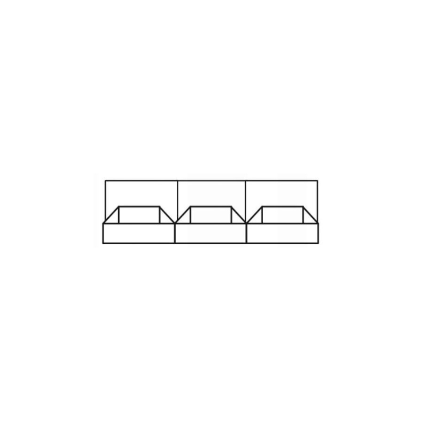 Comoda TV Thiene TH4, alb, 165x45x50 cm