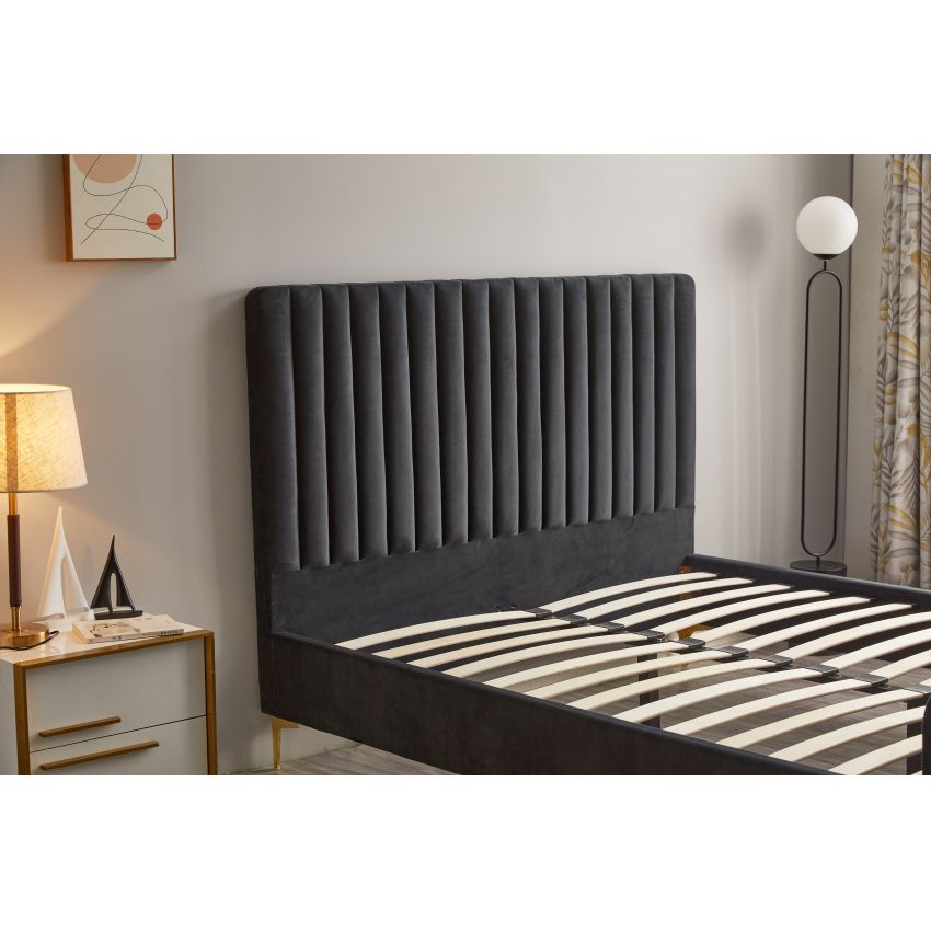 Pat ML-2202, 160x200 cm, Negru