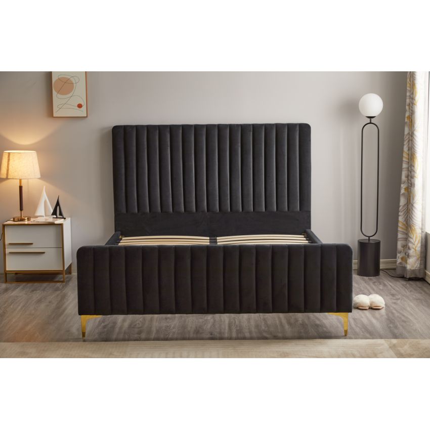 Pat ML-2202, 160x200 cm, Negru