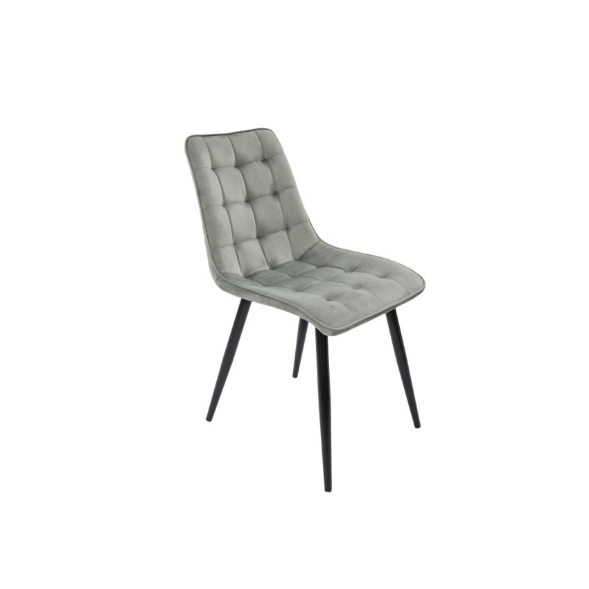 Scaun bucatarie tapitat S-214, Stofa, Verde