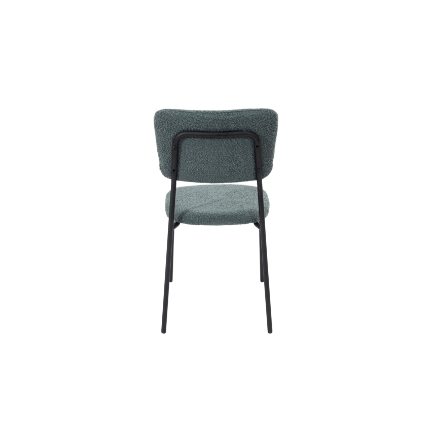 Set 2 scaune tapitate, S-209, Stofa, Gri