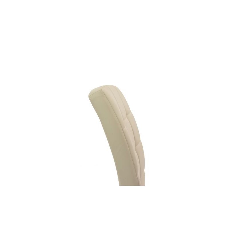 Set 6 scaune bucătărie s-02, culoare crem