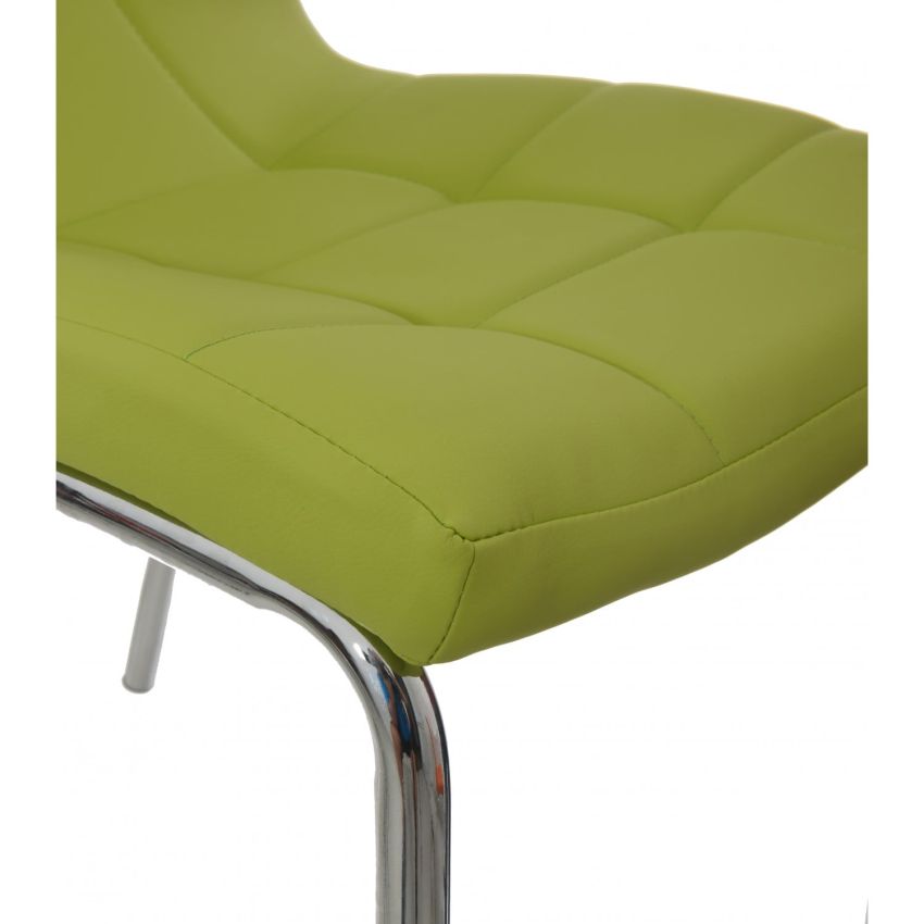 Set 6 scaune bucatarie s-02, culoare verde