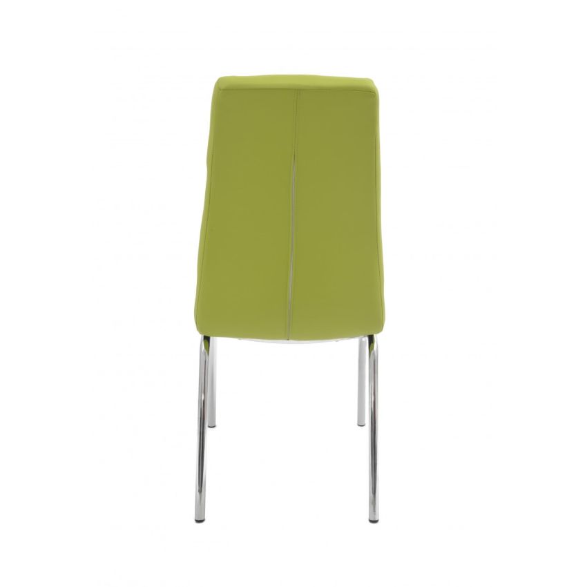 Set 6 scaune bucatarie s-02, culoare verde