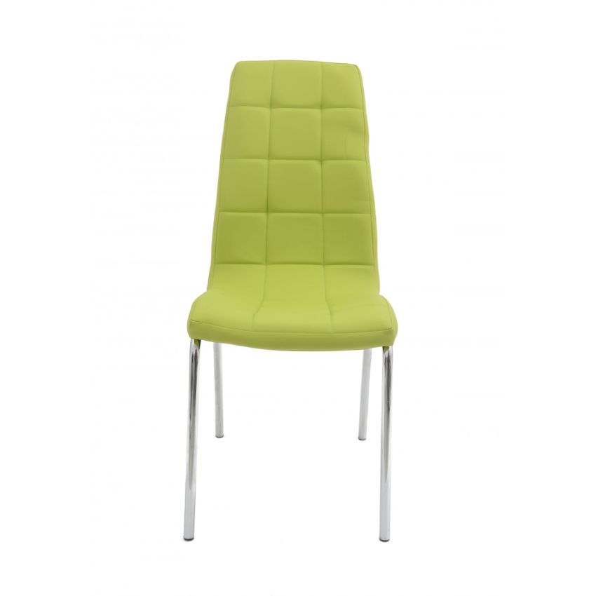 Set 6 scaune bucatarie s-02, culoare verde