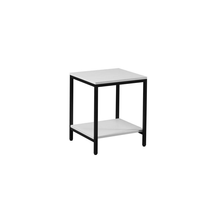 Masa cafea MC-129, alb, 40x40x50 cm, MDF