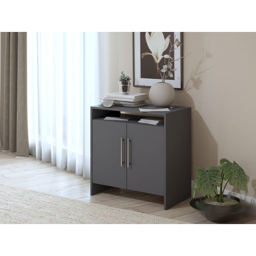 Comoda ECO, alb, 70x70x40 cm