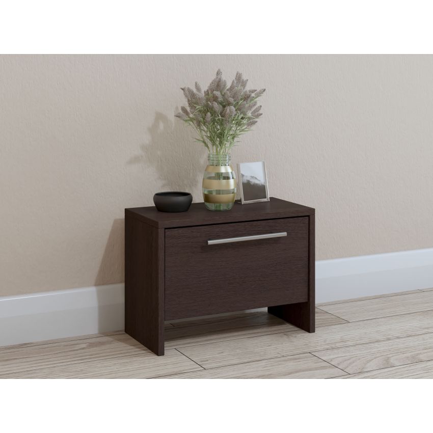 SET 2 Noptiere Eco, wenge, 32x44x25 cm