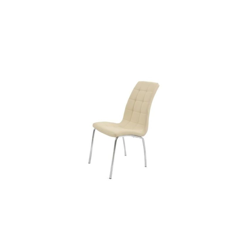 Scaun bucătărie s-02 crem (OUTLET)