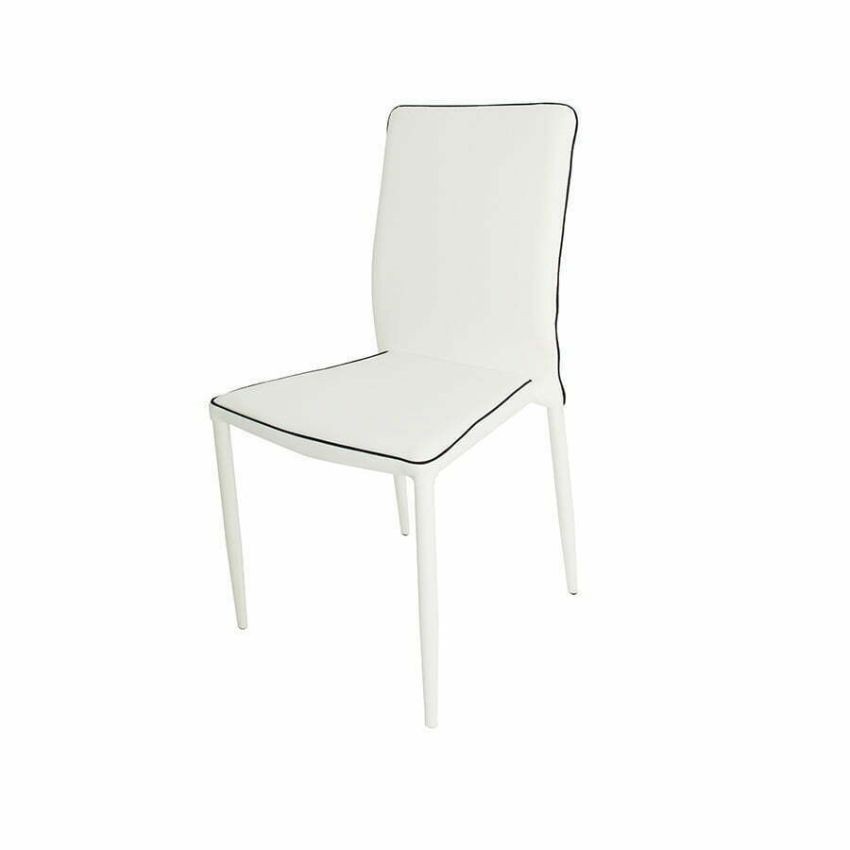 Scaun bucătărie s-118 alb (OUTLET)
