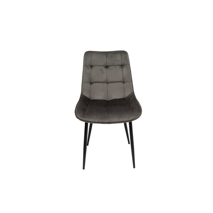 Scaun living HT2, stofa, gri