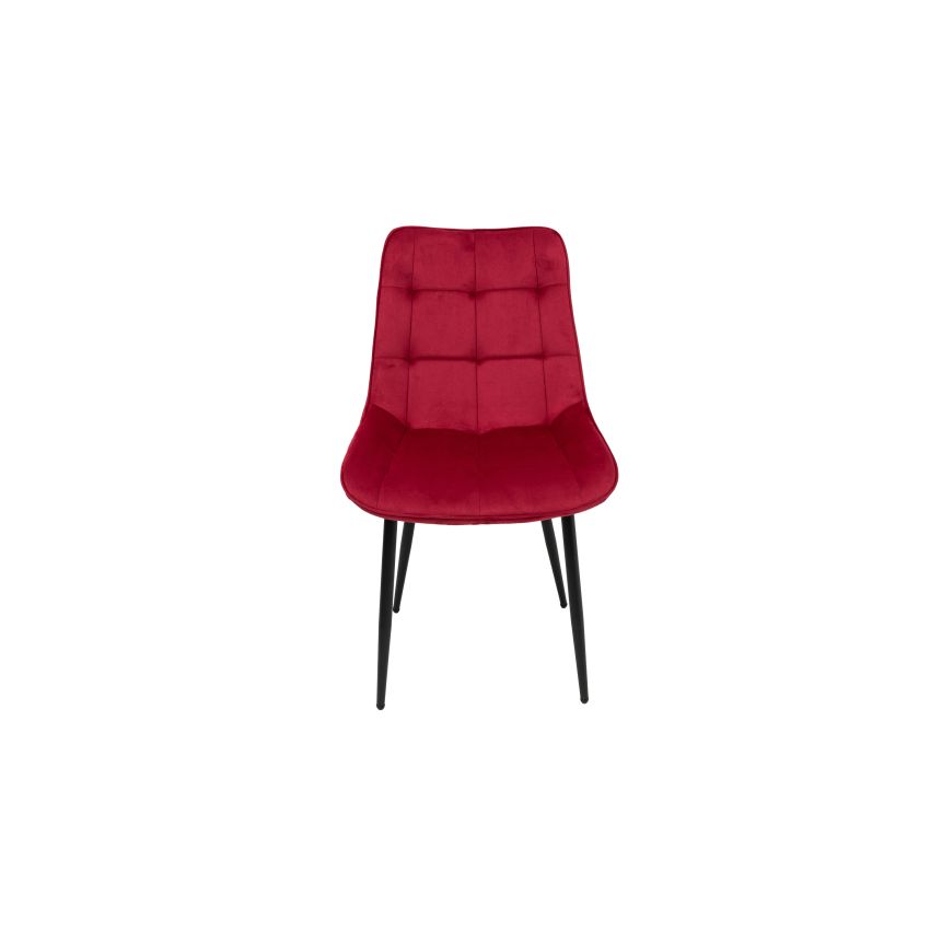 Scaun living HT2, stofa, rosu