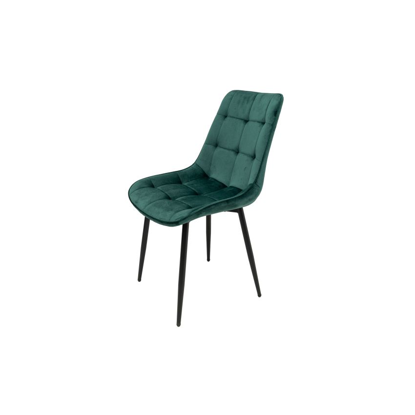 Scaun living HT2, stofa, verde