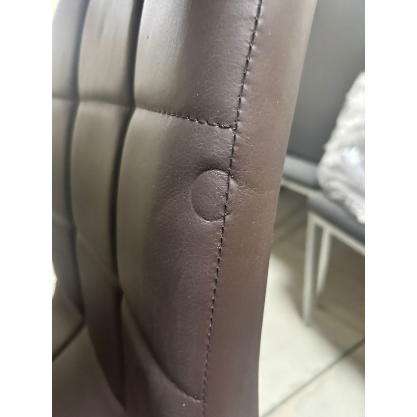 Scaun bucătărie s-02 maro (OUTLET)
