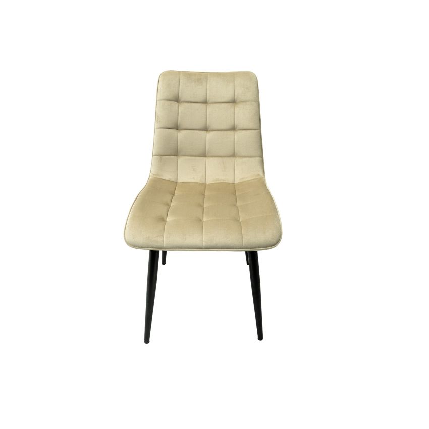 Scaun bucatarie tapitat S-214, Stofa, Bej
