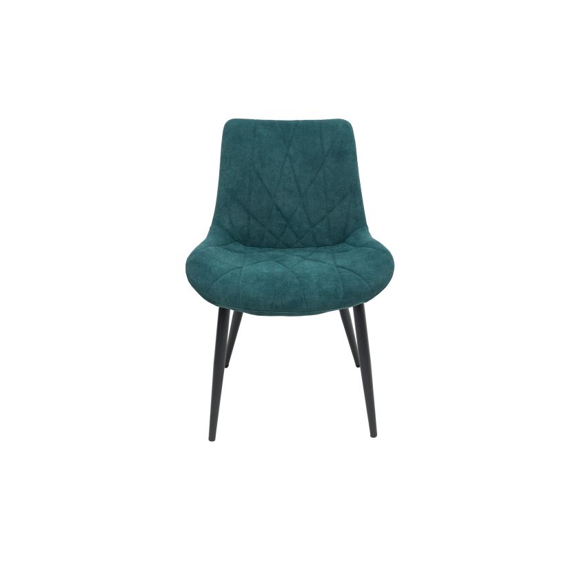 Scaun ml-1, tapitat stofa, verde