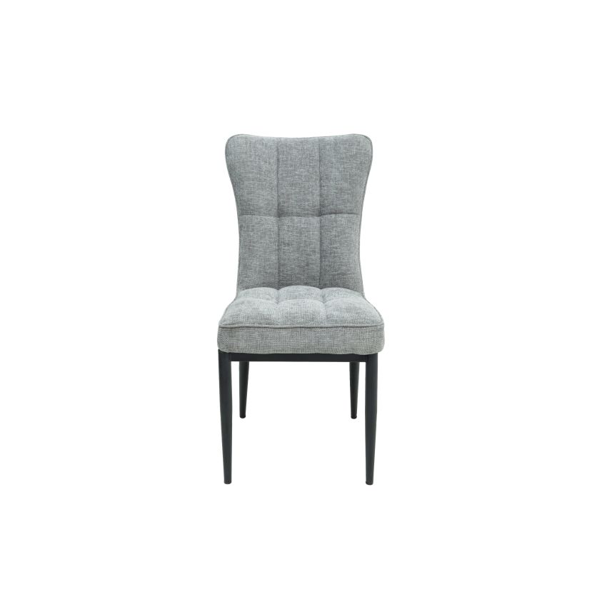 Scaun ML-3, tapitat stofa, gri