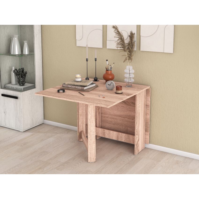 Masa pliabila fold, 161x75x89 cm, sonoma