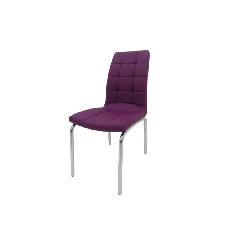 Scaun bucătărie s-02 lila(OUTLET)
