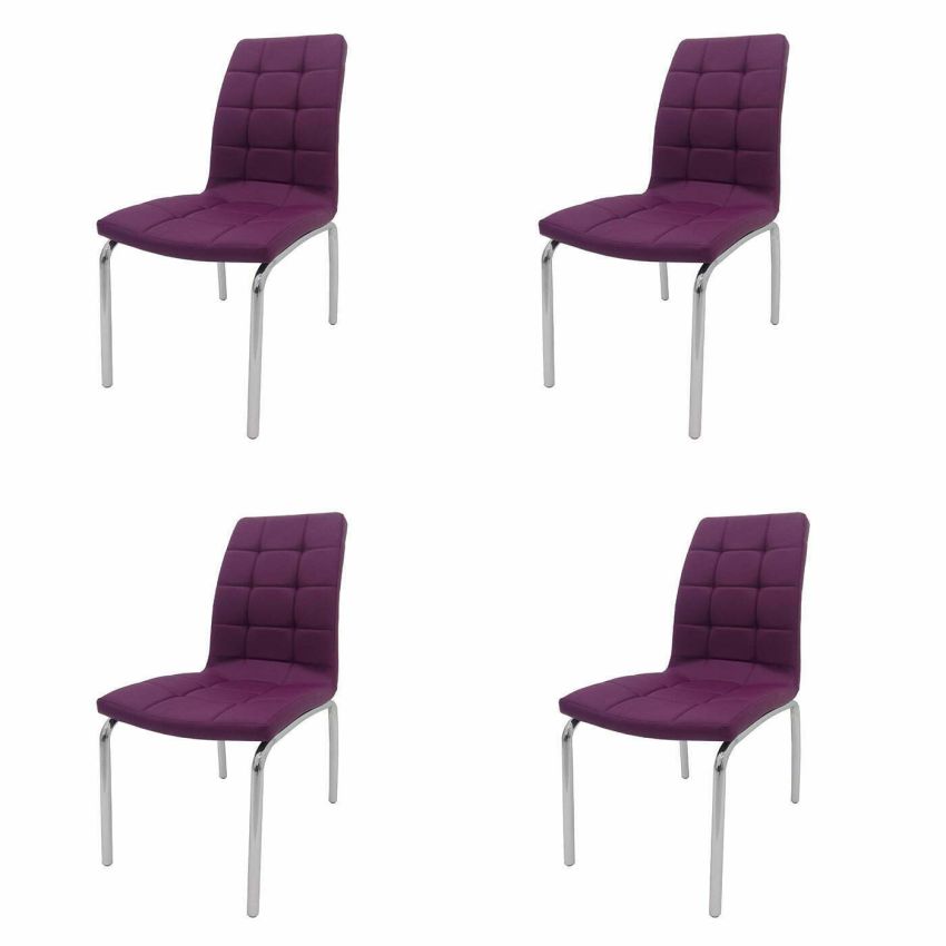 Scaun bucătărie s-02 lila(OUTLET)
