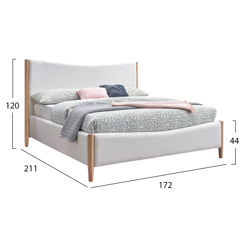 Set pat 1928, 160x200 cm, alb,  2 noptiere, 2 comode, oglinda