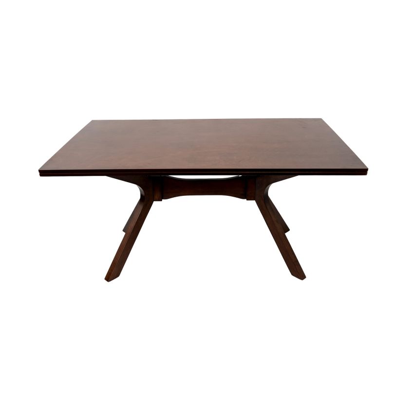 Masa MB-93 fixa, 150x90 cm, stejar inchis, lemn masiv