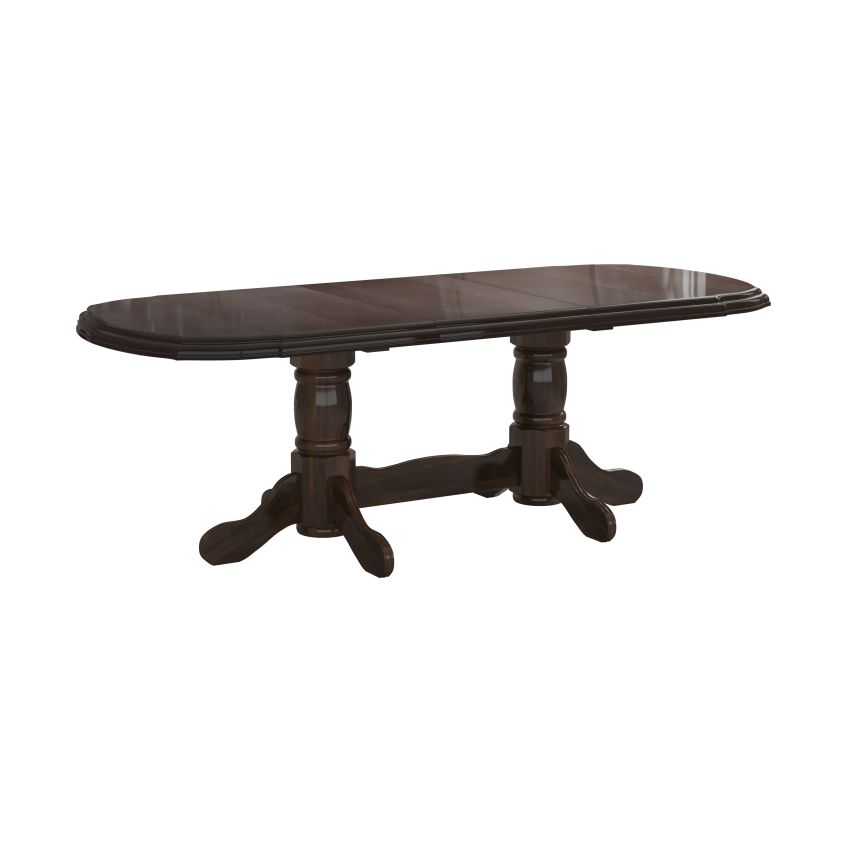 Masa extensibila 200-250x100 cm, Jork, lemn wenge