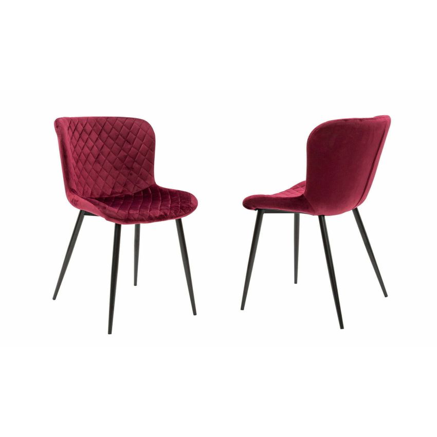 Set 6 scaune + 1 cadou, Scaun dining s-153, grena