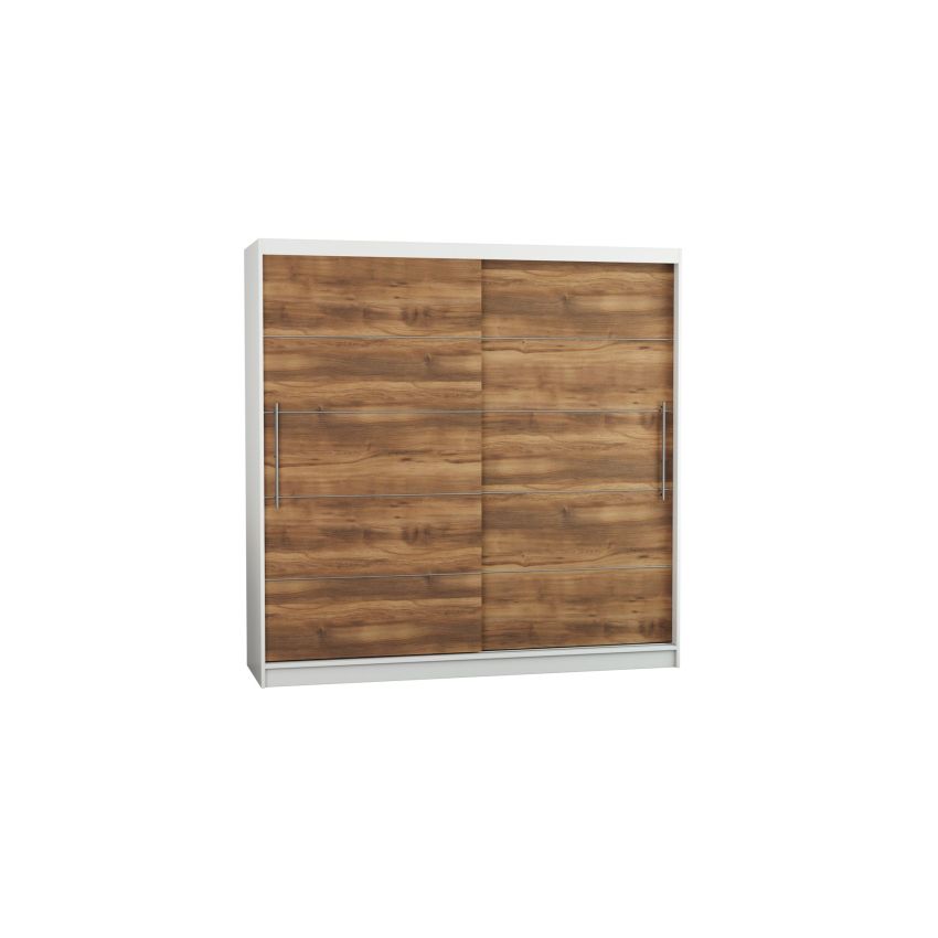 Dressing Ina, 150x200x60 cm, Alb/Nuc