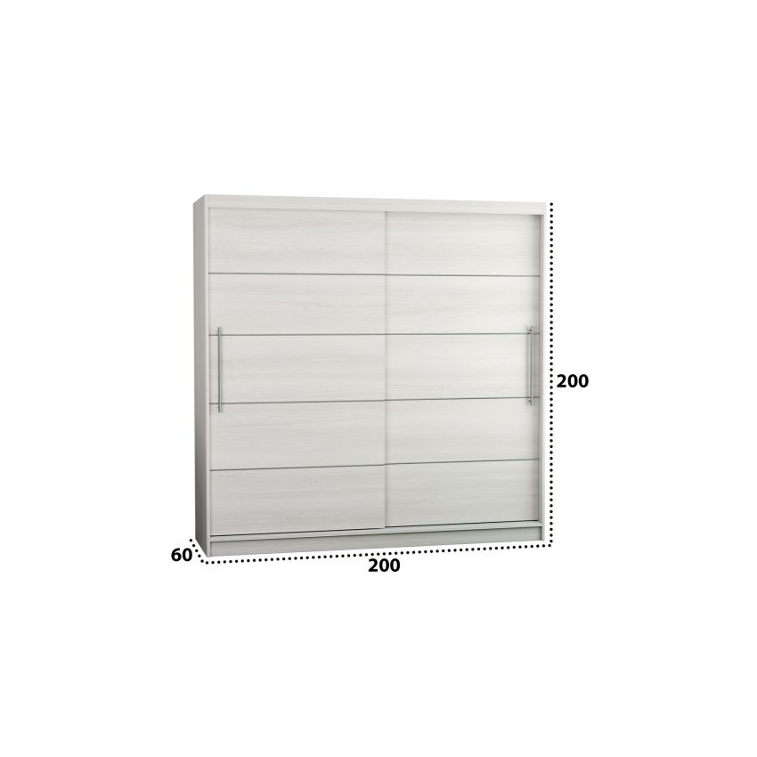 Dressing Sara, 200x200x60 cm, Pin