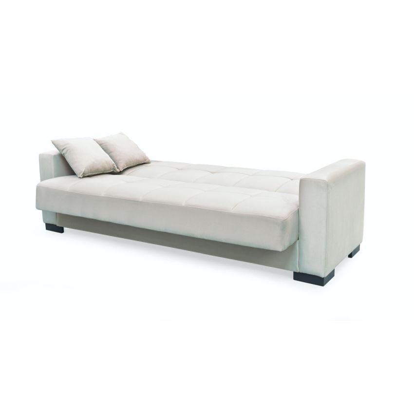 Canapea extensibila cu 3 locuri FER, crem