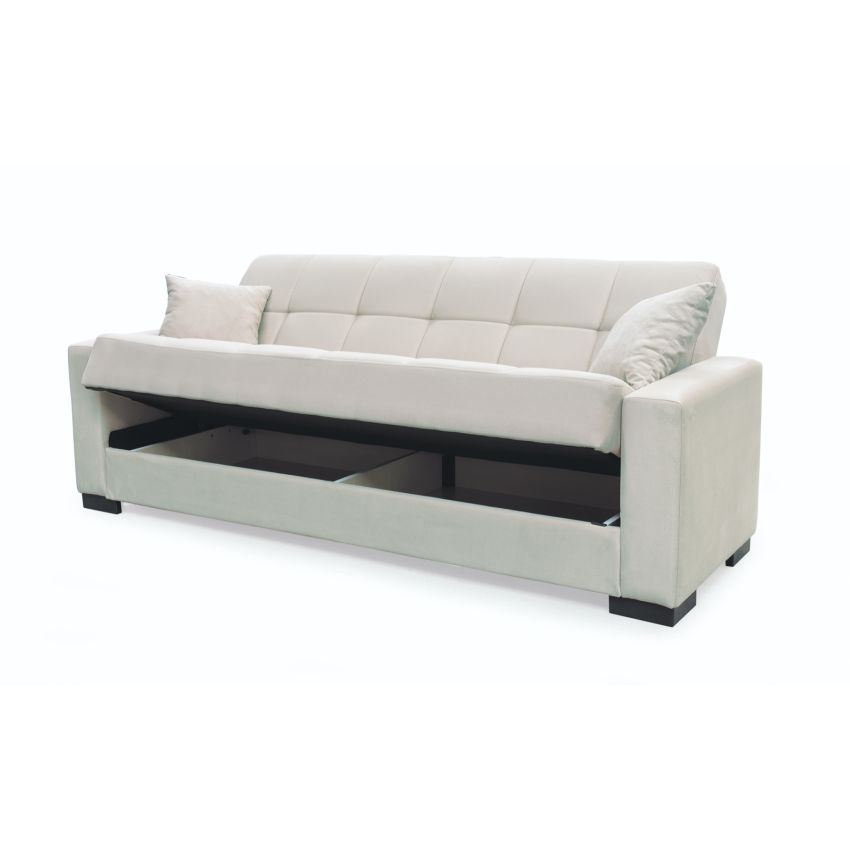 Canapea extensibila cu 3 locuri FER, crem