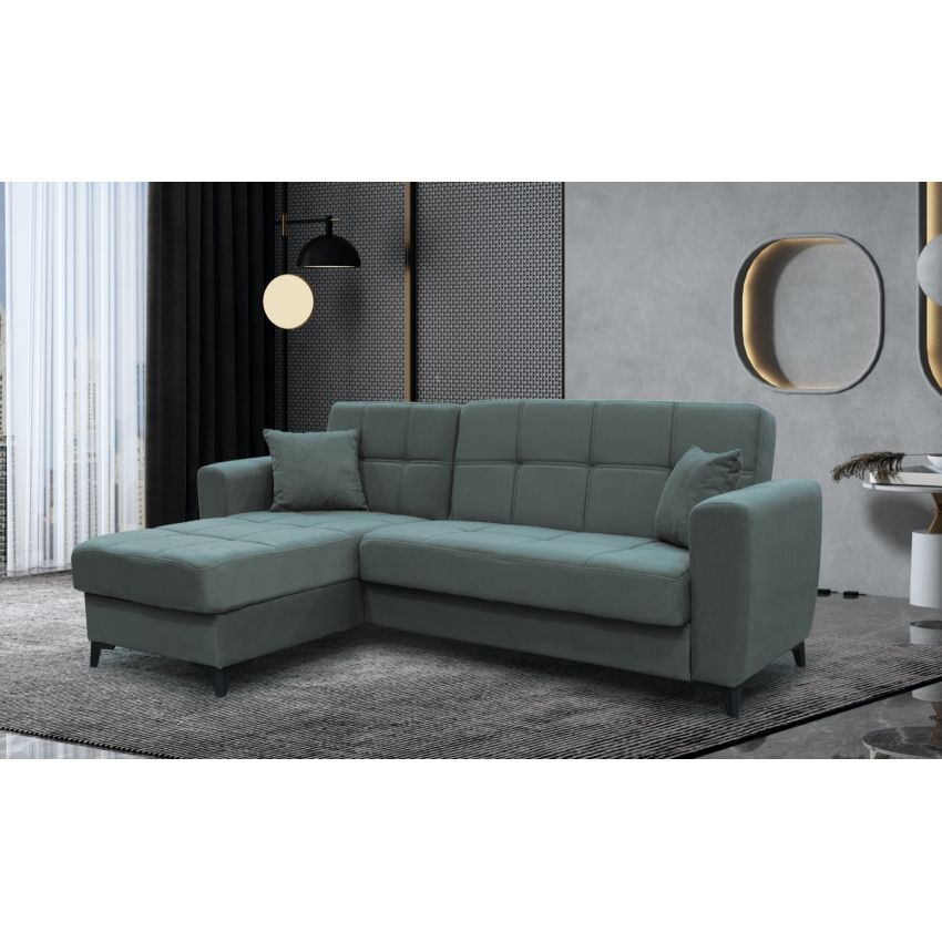 Coltar extensibil New Dynamic, cu spatiu depozitare, gri