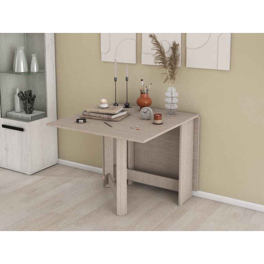 Masa pliabila fold, 161x75x89 cm, K541 gri textil