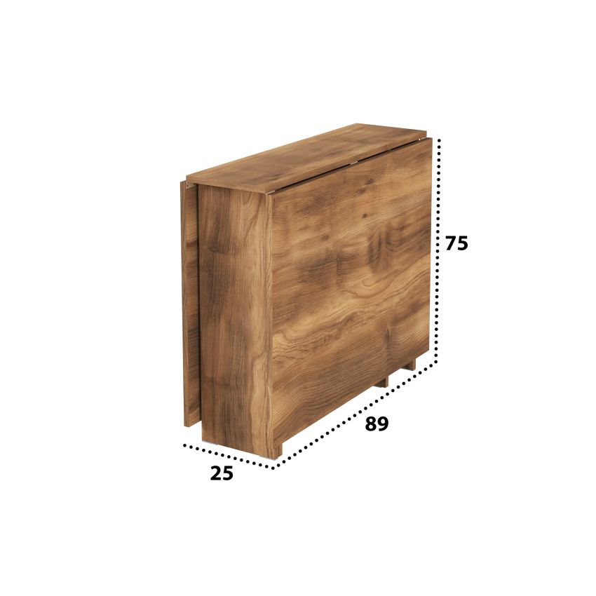 Masa pliabila fold, 161x75x89 cm, K536 stejar