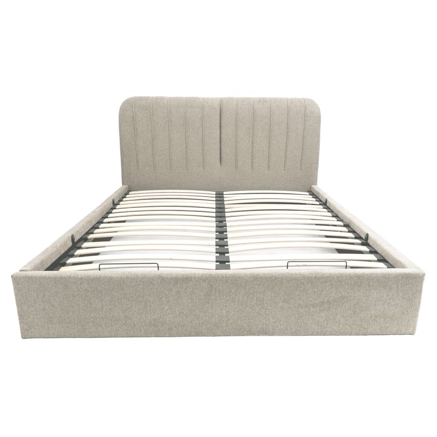 Pat 9167G, 160x200 cm, somiera rabatabila, crem