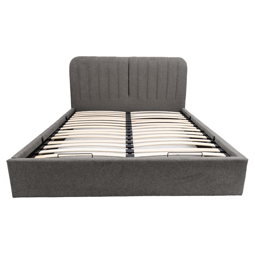 Pat 9167G, 160x200 cm, somiera rabatabila, gri